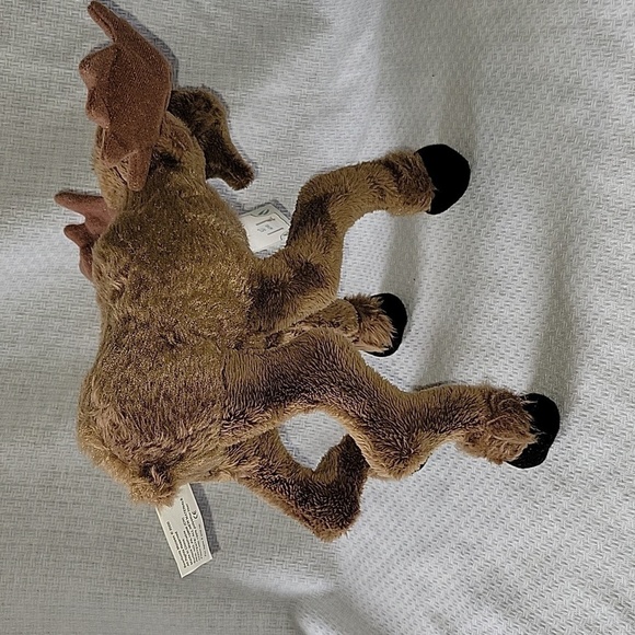 2000 Bearfoots Moose's Jenny Brown Bendable Moose NWT - Picture 3 of 8